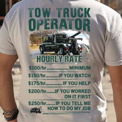 Awesome Tow Truck Operator Hourly Rate