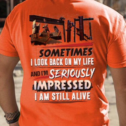Still Alive Ironworker Apparel - Funny Construction Life